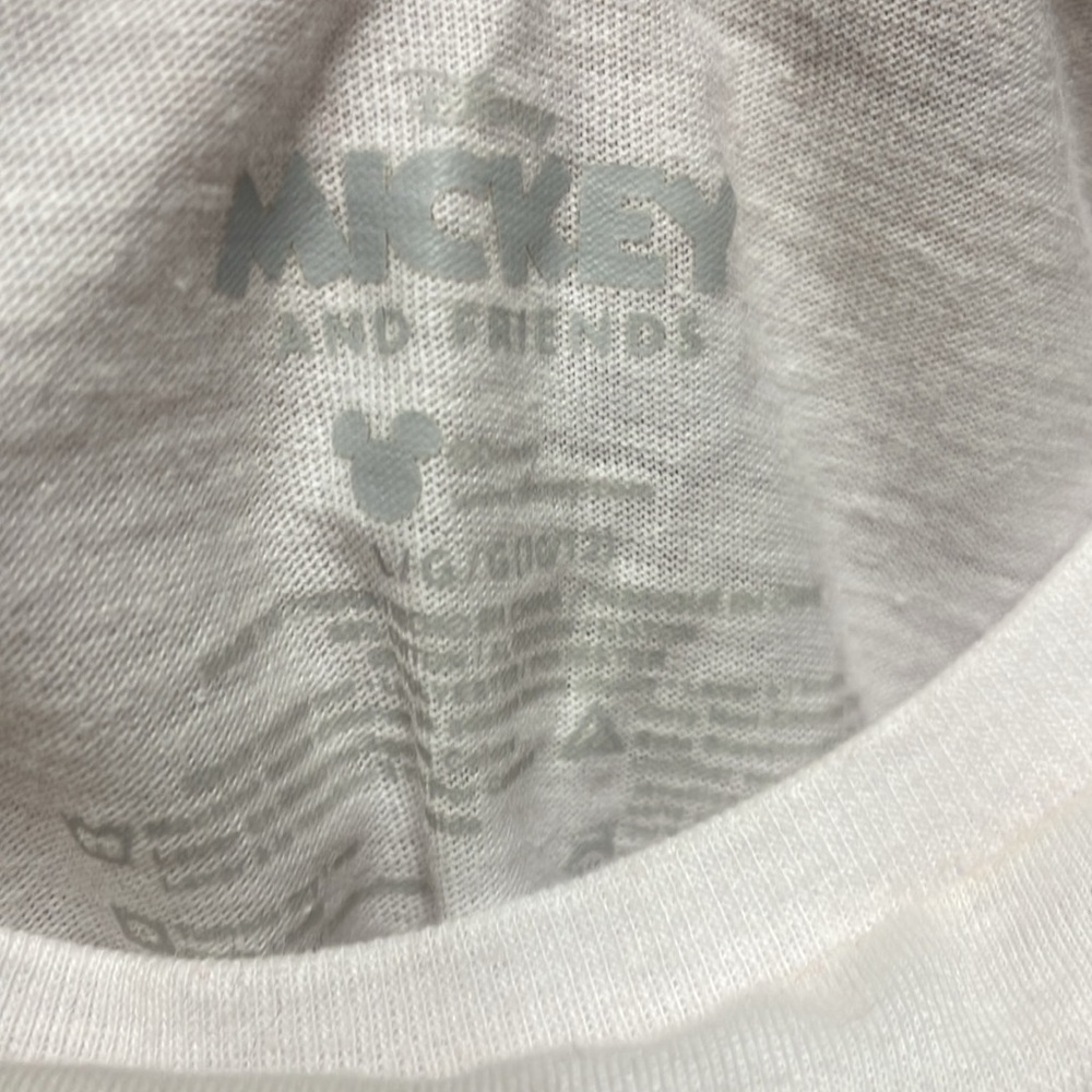 Disney Kids Mickey & Minnie White T-Shirts size 6 & 10 - Picture 5 of 5